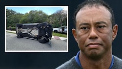 Tiger Woods ist mit seinem Wagen schwer verunfallt.
