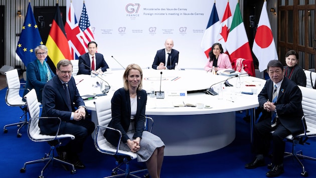 Die G7-Außenministerinnen und -außenminister haben am Freitag überraschend eine Erklärung zum ...