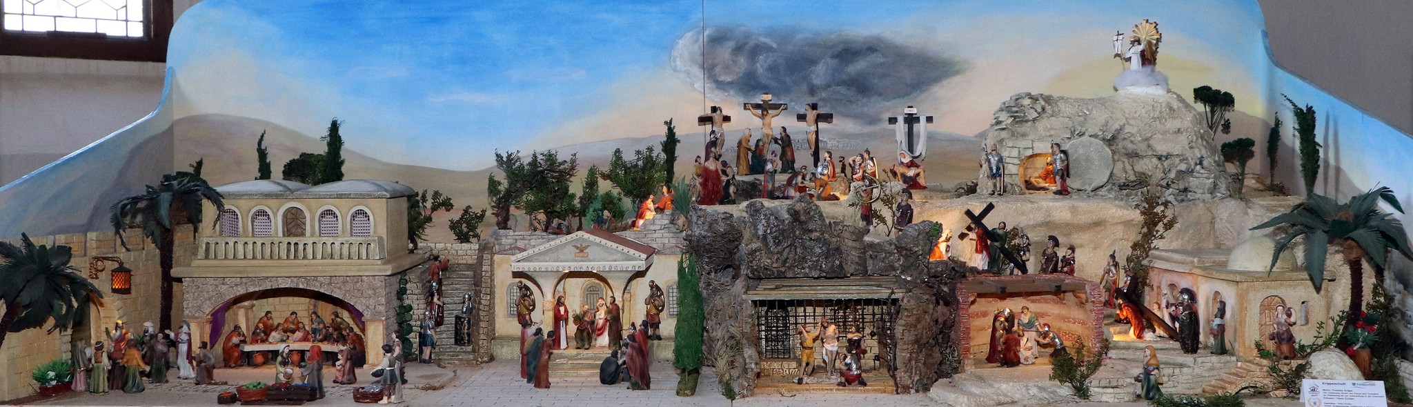 Heinz Eichlers Fastenkrippe in Feldkirchen.