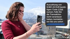 Solche Nachrichten bekamen zuletzt viele. Manche erhielten auch Anrufe ähnlicher Art.