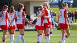 Jubel bei den Salzburger Fußball-Frauen