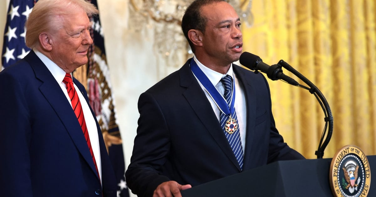 „Sehr enger Freund“ - Donald Trump zu Woods-Unfall: „Er hat Probleme ...