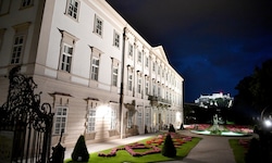 Das Schloss Mirabell wird heute dunkel sein. 
