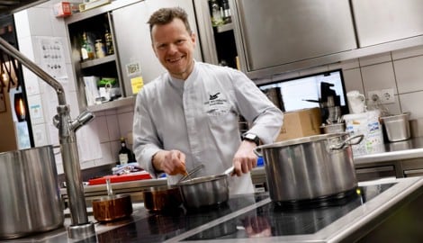 Im „Fuchs-Bau“ ist der Ausnahmekoch in seinem Element. 