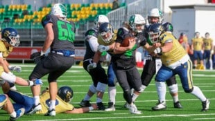 Starker Auftritt: Quarterback Gavin Sukup (M.) und die Ducks.