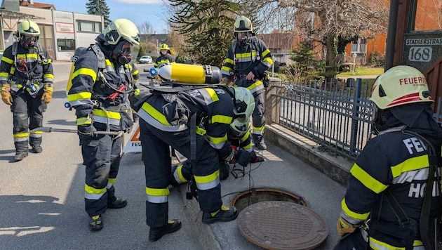 20 Feuerwehrleute waren im Einsatz.