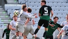 Phil Kunze (r.) und Wacker mühten sich lange erfolgslos ab.