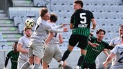 Phil Kunze (r.) und Wacker mühten sich lange erfolgslos ab.