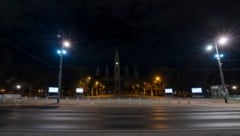 Das unbeleuchtete Wiener Rathaus (Archivbild)