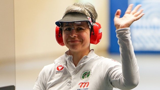 In Wolfsberg souverän: Olympiateilnehmerin Sylvia Steiner