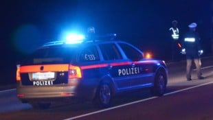 Erst eine Polizeisperre konnte den Flüchtenden stoppen.