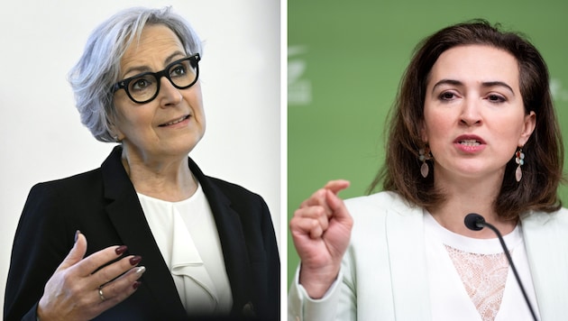 Toter Häftling in JA Hirtenberg: Ex-Justizministerin Alma Zadić (Grüne, re.) übt scharfe Kritik ...