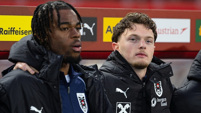 Carney Chukwuemeka (links) und Paul Wanner