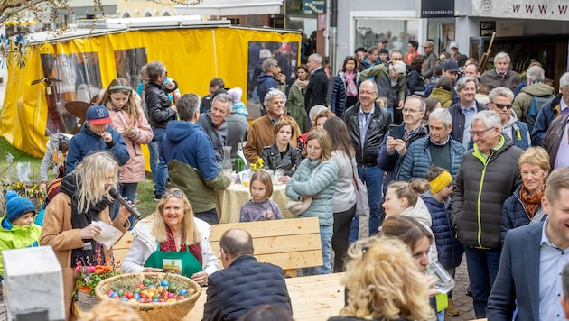 Der Lienzer Stadtmarkt wird in der Karwoche zum Ostermarkt