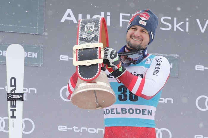Johannes Strolz läutete mit seinem Weltcupsieg in Adelboden sein Olympia-Wunder von Peking ein.