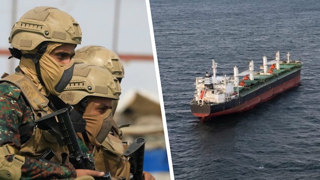 Die Houthi-Miliz droht, Schiffe in der Meerenge Bab el-Mandeb anzugreifen.
