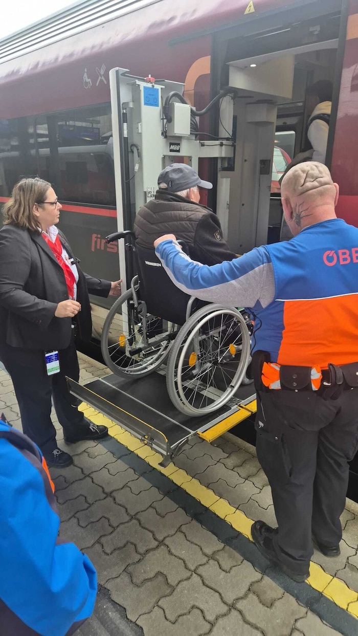 Auch mit Rollstuhl kein Problem!