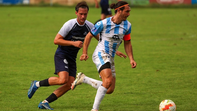 Elias Kircher (re.) soll keine Rolle mehr spielen in Bischofshofen.