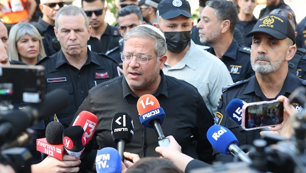 Der rechtsextreme Polizeiminister Itamar Ben-Gvir
