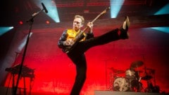 Einmal alle Sorgen und Nöte für 90 Minuten wegtreten: Franz Ferdinands Frontmann Alex Kapranos ...