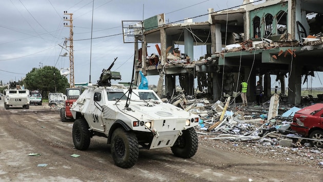 UNIFIL-Einheiten im Süden des Libanon