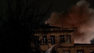 Einschläge wurden auch in einer Schule in Taganrog registriert.