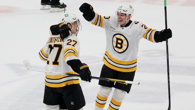 Jubel bei den Boston Bruins