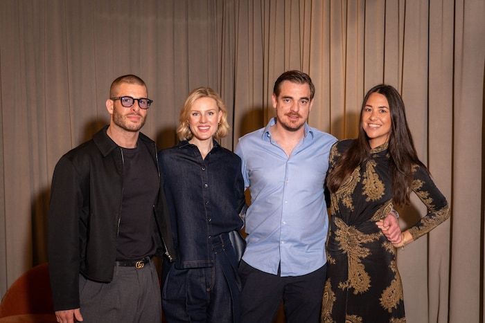 Nadia Bruckner und Darijo Vujicic mit Victoria Karner und Max Ortner (v.re.n.li.)...
