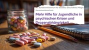 Die 16-Jährige nahm etwa Benzodiazepine. So sieht die Petition aus (kl. Bild).