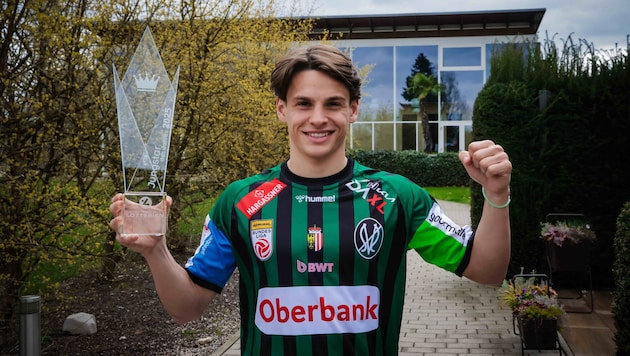 Young star Jonas Mayer.