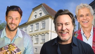 Paul Pizzera, Nicholas Ofczarek und Thomas Brezina setzen sich für die kleine Volksschule in ...