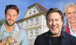 Paul Pizzera, Nicholas Ofczarek und Thomas Brezina setzen sich für die kleine Volksschule in ...