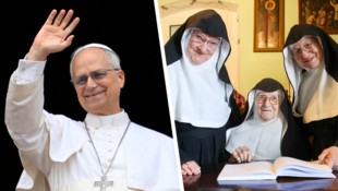 Dürfen die drei Nonnen aus Goldenstein schon bald Papst Leo XVI. treffen? Die Schwestern wollen ...