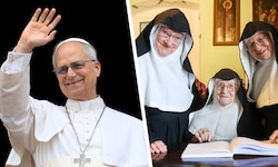 Dürfen die drei Nonnen aus Goldenstein schon bald Papst Leo XVI. treffen? Die Schwestern wollen ...