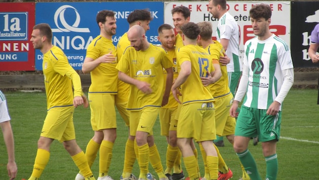 Früh durfte Kirchberg über den einzigen Treffer des Spiels jubeln