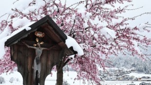 Noch einmal schneit es bis in tiefste Lagen hinunter.