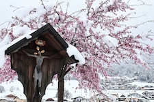 Noch einmal schneit es bis in tiefste Lagen hinunter.