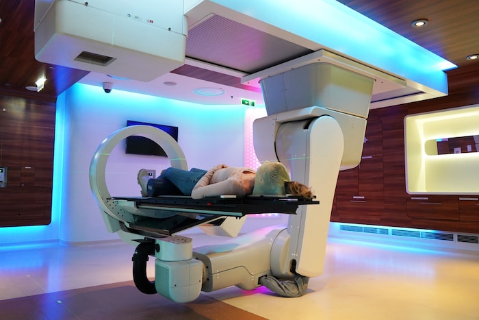 Im MedAustron in Wiener Neustadt werden Tumore mit einem speziellen Teilchenstrahlen besonders ...