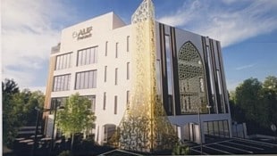 So könnte die neue Moschee in Freistadt aussehen, dieses Bild präsentierte der Verein der ...