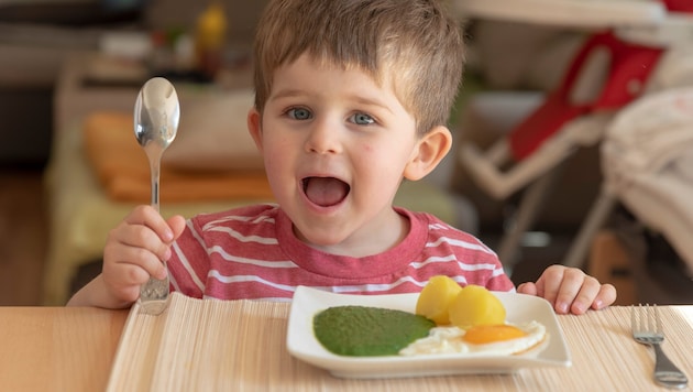 Kinder sind manchmal nicht die größten Spinat-Fans.