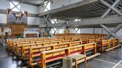 Die Kirche verfügt über 400 Sitzplätze, vor allem die Heizkosten sind offenbar nicht mehr ...
