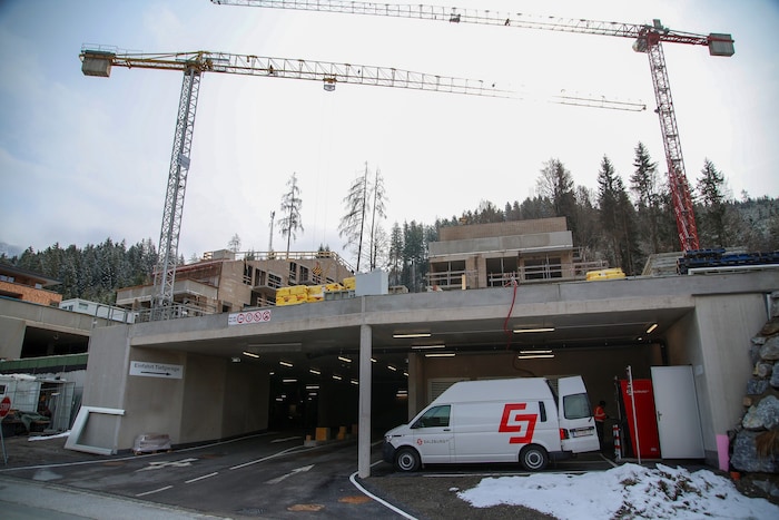 Die Tiefgarage bringt mehr Parkplätze im Zentrum.