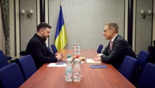 Wolodymyr Selenskyj und Alexander Stubb während eines Treffens im Dezember 2025