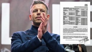 Oppositionschef Péter Magyar trat nach entsprechenden Vorwürfen die Offensive nach vorne an und ...