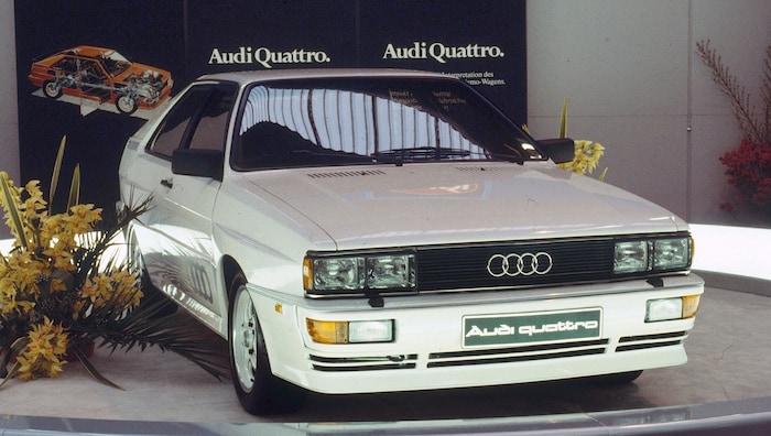 Auch der Ur-Quattro hatte fünf Zylinder.