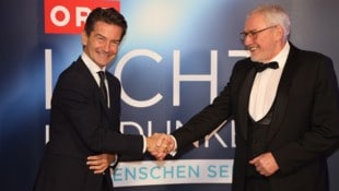 Ziemlich beste Freunde: Der beurlaubte Generaldirektor Roland Weißmann und Sicherheitschef Pius ...