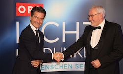 Ziemlich beste Freunde: Der beurlaubte Generaldirektor Roland Weißmann und Sicherheitschef Pius ...