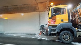 Die Tunnel werden gründlich gesäubert und überprüft