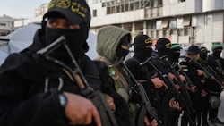 Mitglieder der Hamas und des Islamischen Dschihad im Gazastreifen