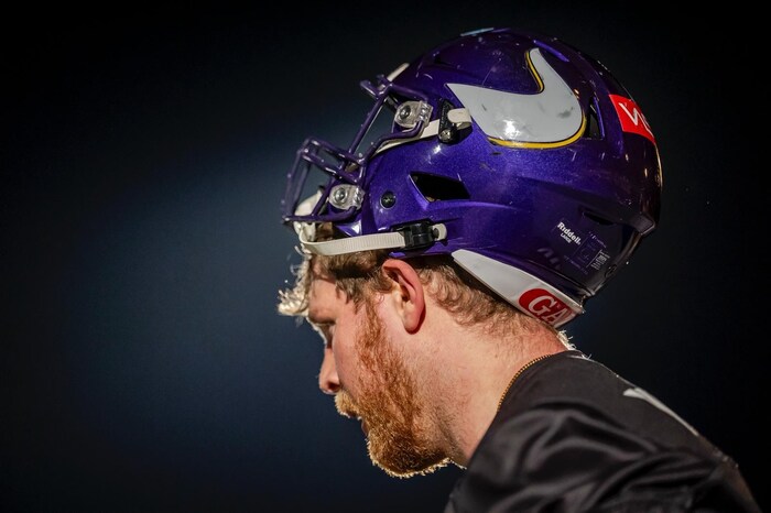 Mit kurzem Haar trainiert Schaffer inzwischen wieder bei den Vienna Vikings.